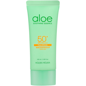 Holika Holika Aloe Waterproof Sun Gel - Waterproof Sun Protection Cream-Gel SPF50 PA++++, 100 ml